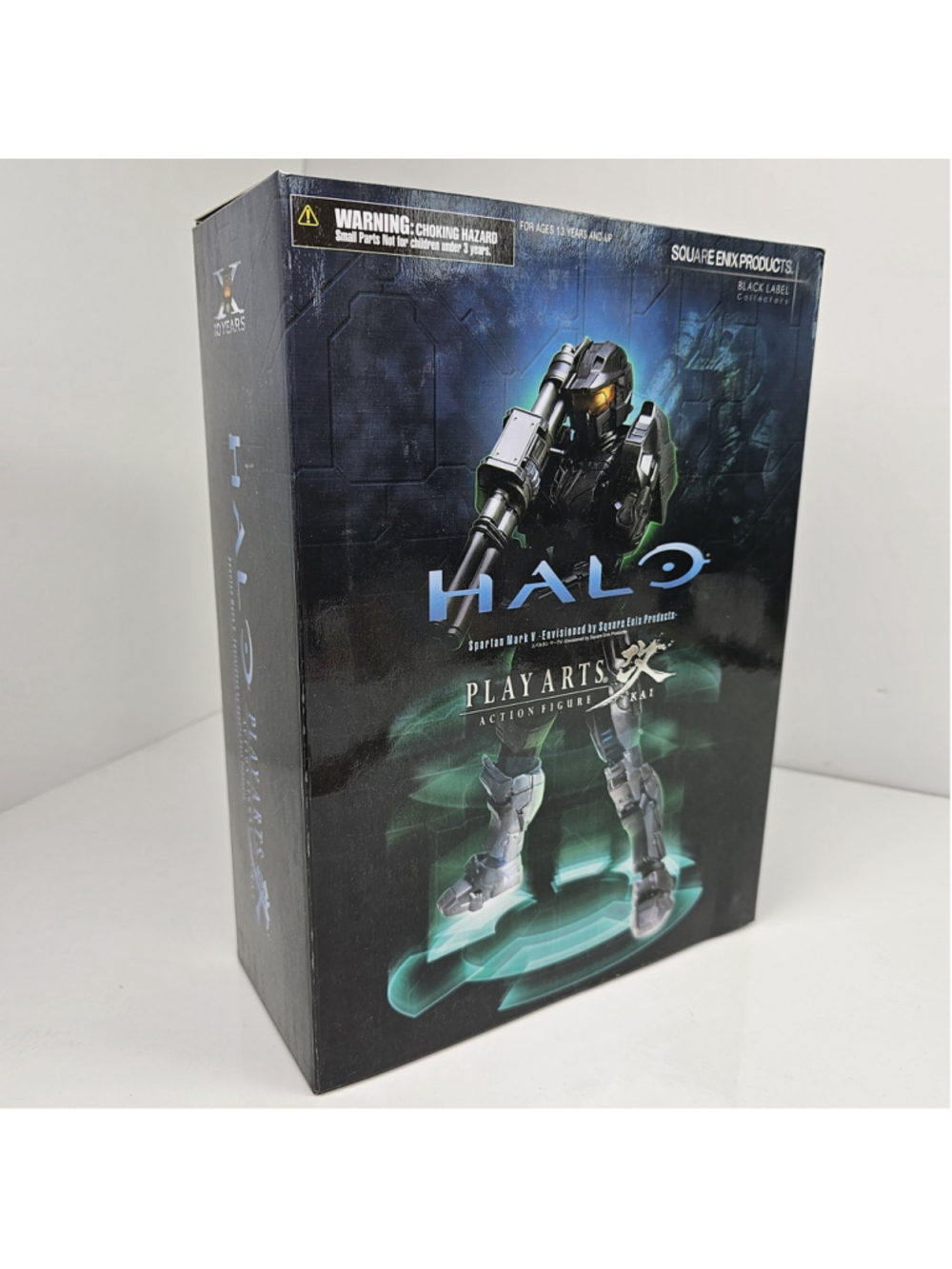 SEALED Halo Spartan Mark V Play Arts Kai Black Label Collectors Action Figure